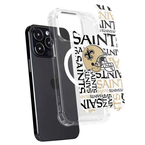 NFL New Orleans Saints - Blast iPhone 16 Pro MagSafe Case